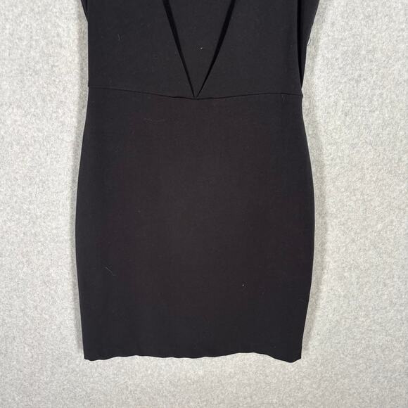 A New Day Dress 2 Mini Stretch Slit Basic Minimal Capsule Cocktail Career Church - Picture 3 of 13